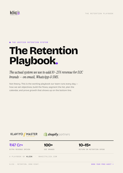 The Klick Retention Playbook